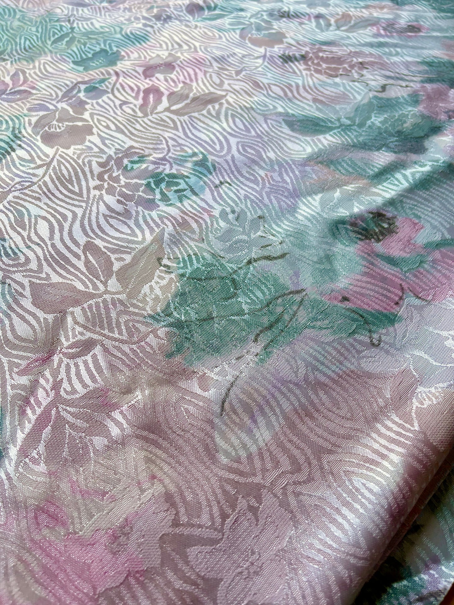 FABRIC // Vintage Damask / Polyester // 1.2m x 5m