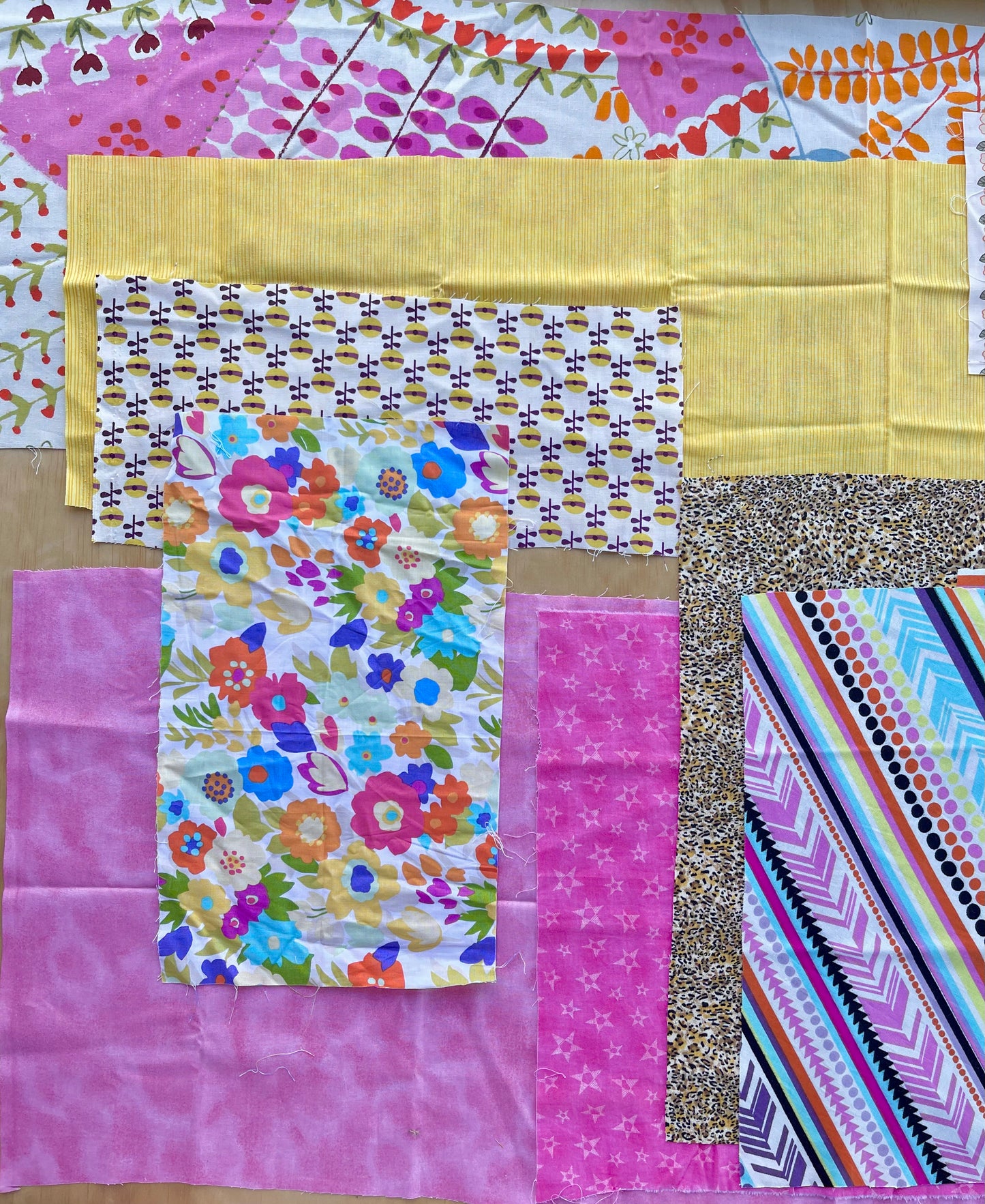 FABRIC // Patchwork Bundle 010 // 100% Cotton // 1.15m x 2m+