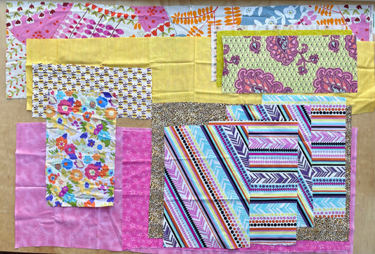 FABRIC // Patchwork Bundle 010 // 100% Cotton // 1.15m x 2m+