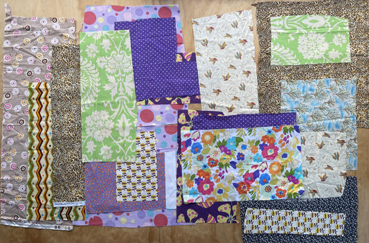 FABRIC // Patchwork Bundle 011 // 100% Cotton // 1.15m x 1.5m+