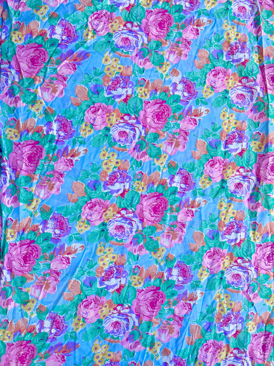 FABRIC // Floral // Poly/Cotton // 0.6  x 6M+